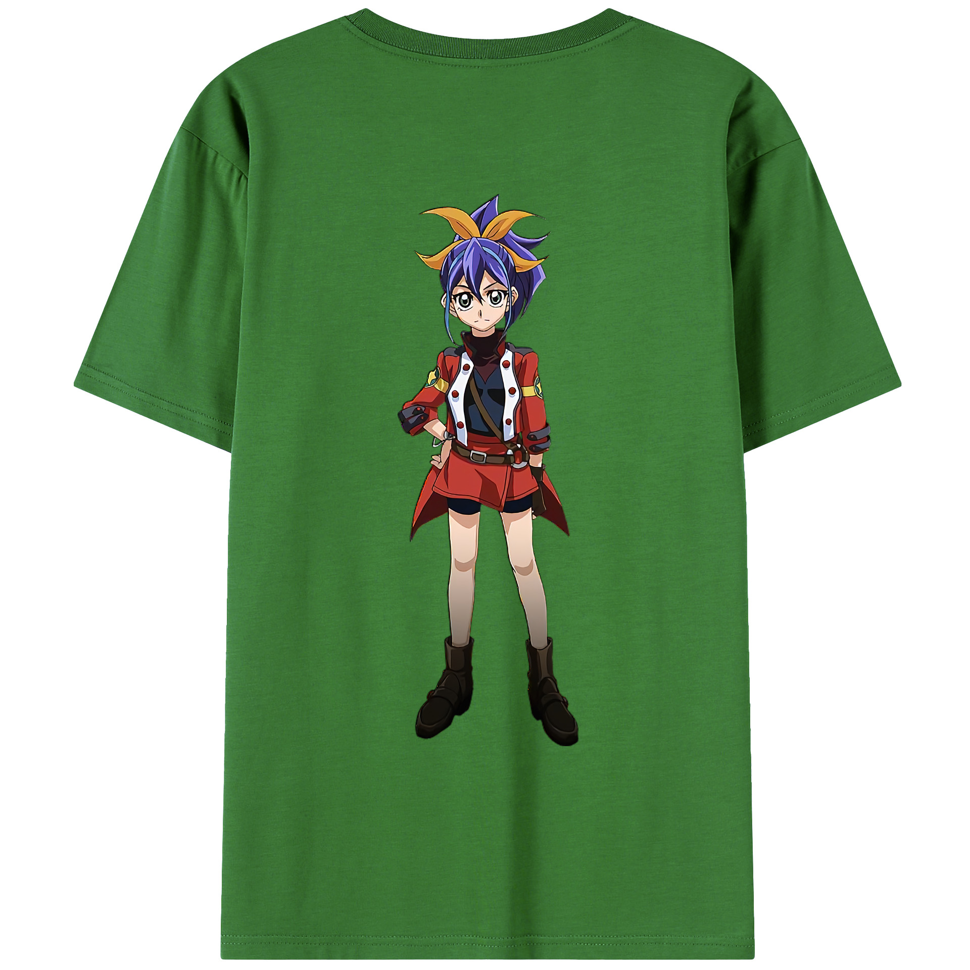 （画像用） 遊☆戯☆王 Yu-Gi-Oh! レディース半袖Tシャツ(バックプリント)